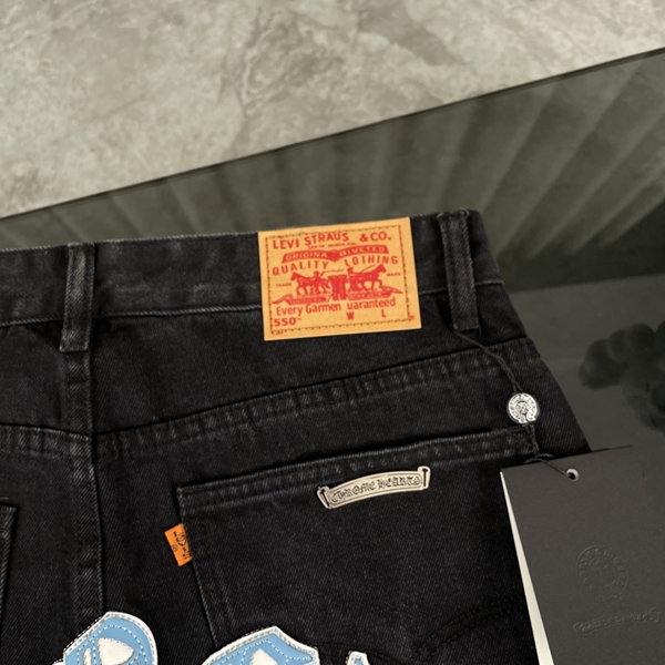 ブランドジーンズ細部ディテール